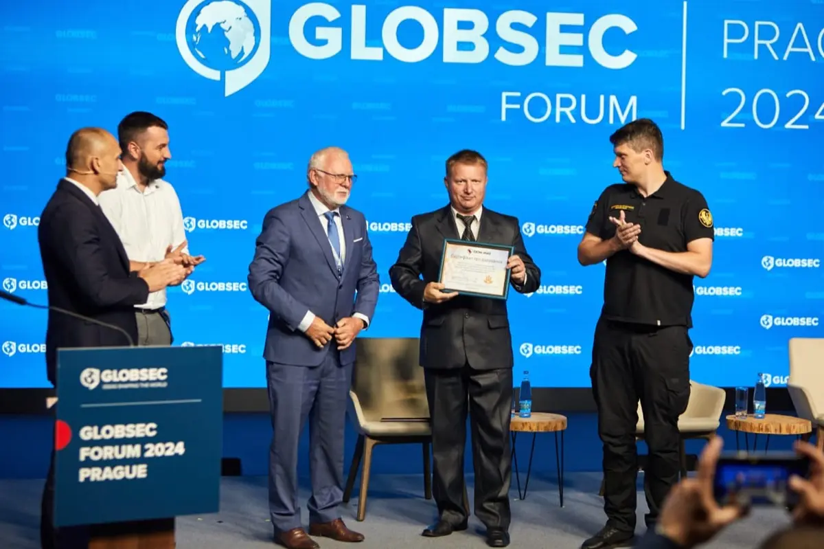 Ігор Безкаравайний представив на Globsec Forum у Празі Нацстратегію протимінної діяльності