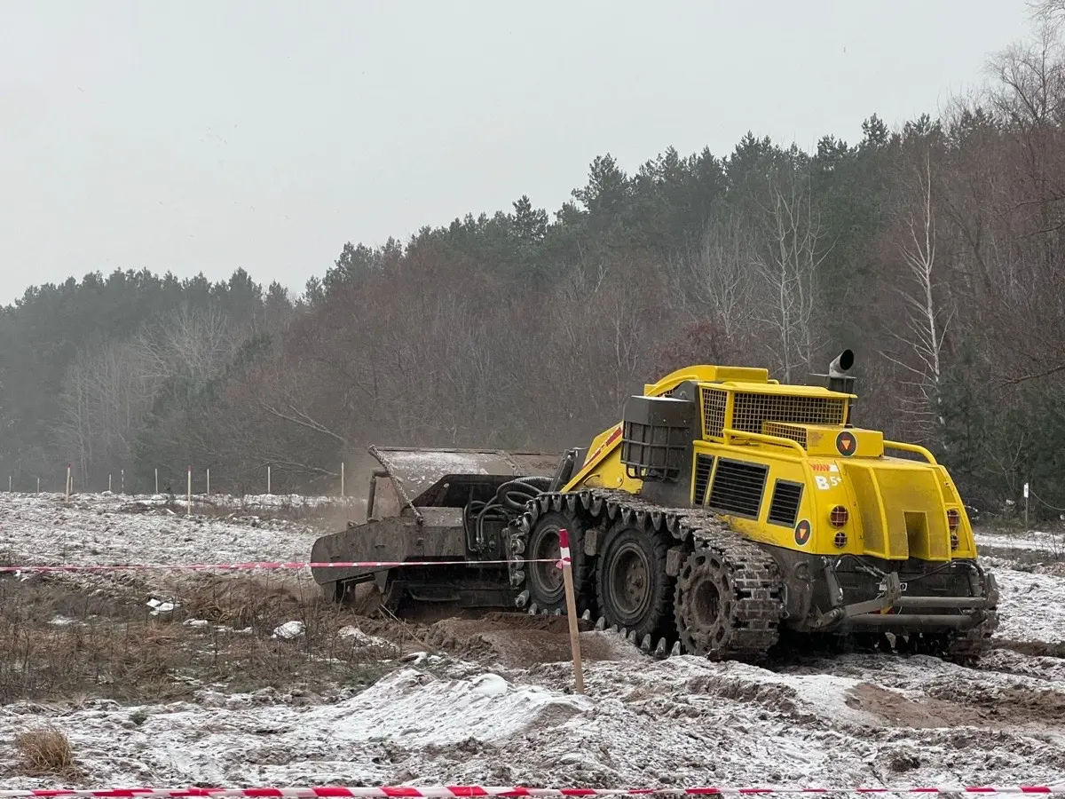 Очищено першу ділянку у межах програми компенсації розмінування агроземель