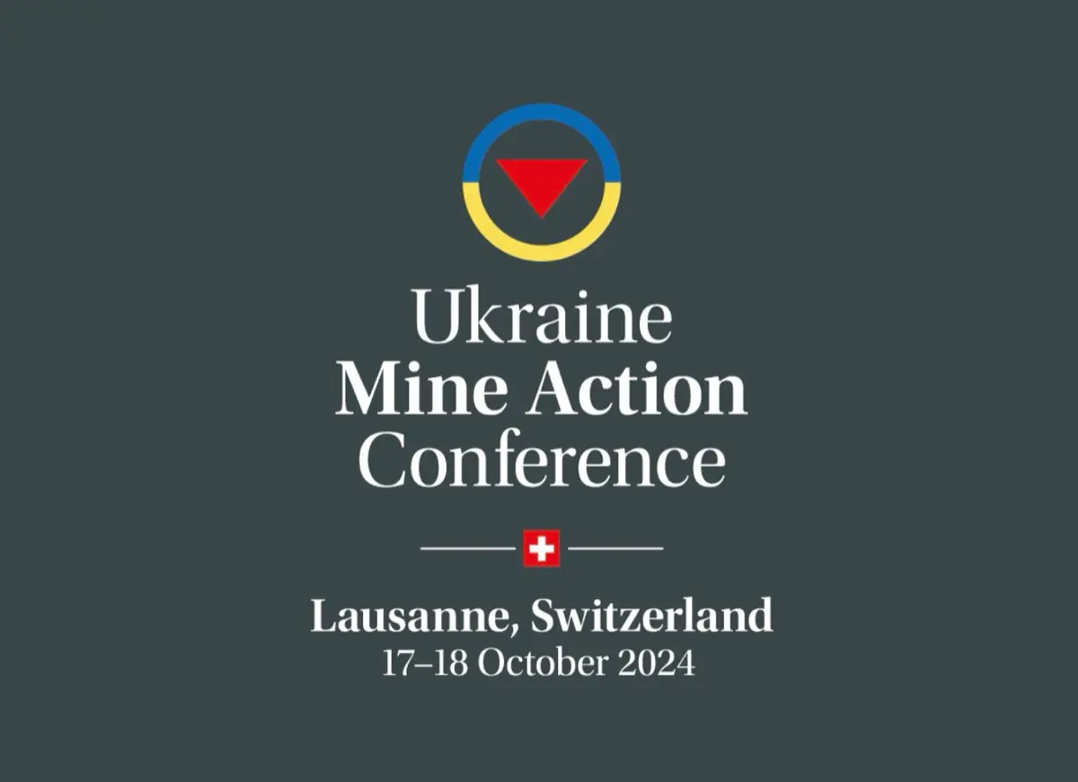 Понад 60 країн та міжнародних організацій: у Лозанні стартувала щорічна Конференція з питань протимінної діяльності в Україні–2024